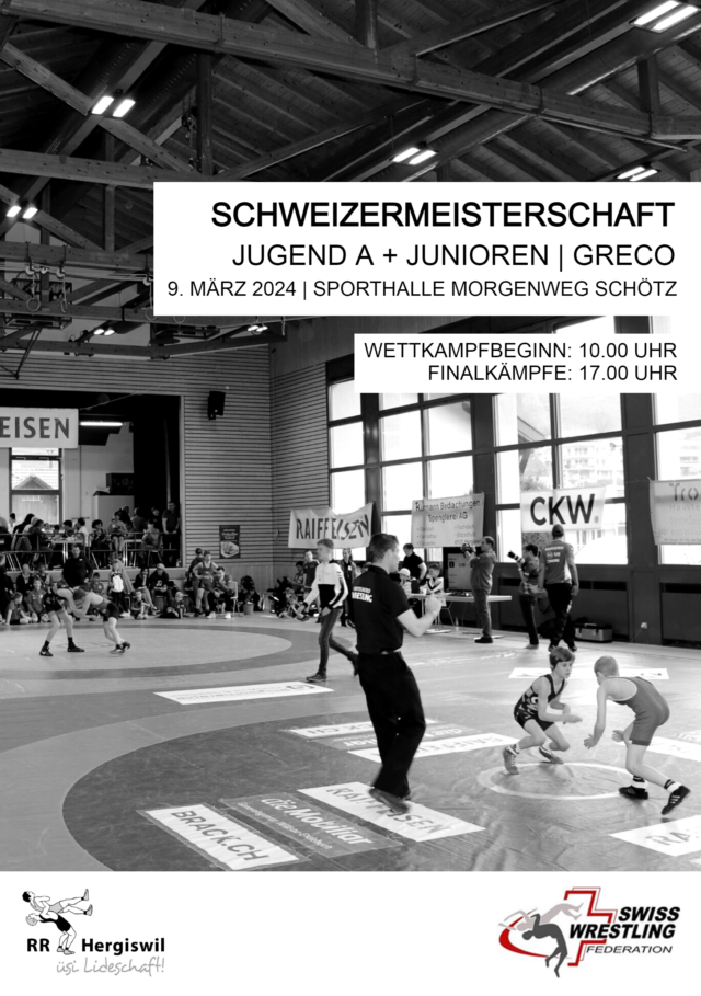 Schweizermeisterschaft Greco Jugend A + Junioren